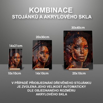 Akrylové sklo Atraktivní mozaika 2