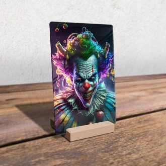 Akrylové sklo Zabijácký klaun