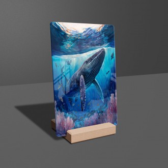 Akrylové sklo Podmořská scenérie Keporkak