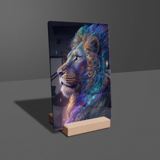 Akrylové sklo Vesmírný lev