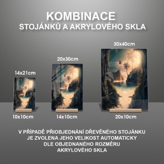 Akrylové sklo Tropický ráj 5