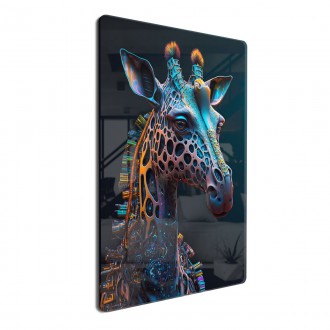 Akrylové sklo Psychadelická žirafa 4