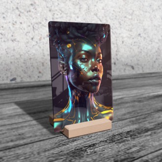 Akrylové sklo Kyber žena