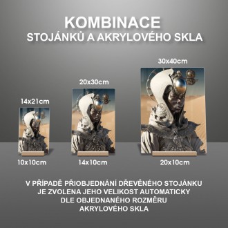 Akrylové sklo Mimozemská kněžka 6