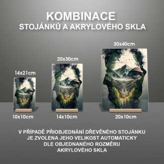 Akrylové sklo Pohled do přírody 6