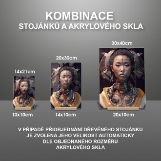 Akrylové sklo Vesmírná návštěvnice