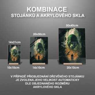 Akrylové sklo Ztracený svět