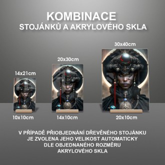 Akrylové sklo Vesmírná pirátka 2