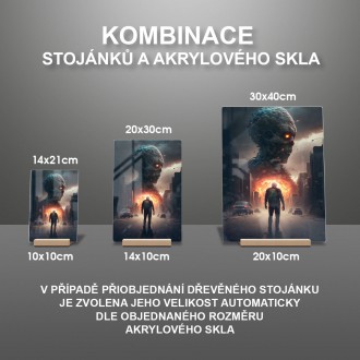 Akrylové sklo Konec světa 2