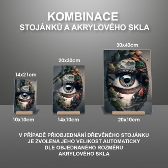 Akrylové sklo Pohled do přírody