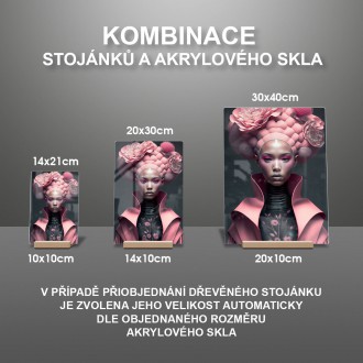 Akrylové sklo Asijská Móda 4