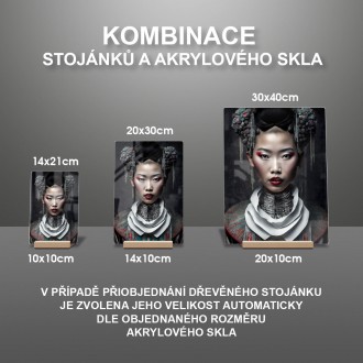 Akrylové sklo Asijská Móda 3