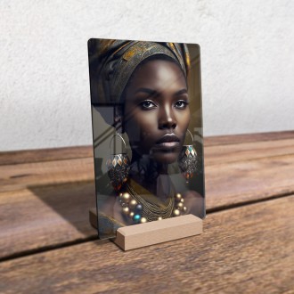 Akrylové sklo Africká dívka 1