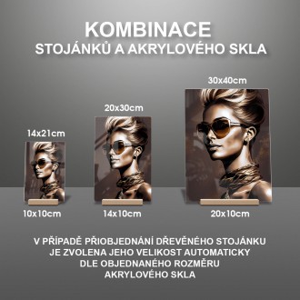 Akrylové sklo Sluneční brýle