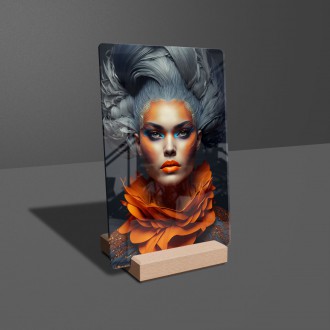 Akrylové sklo Abstraktní modelka 5