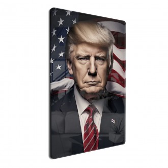Akrylové sklo Prezident USA Donald Trump