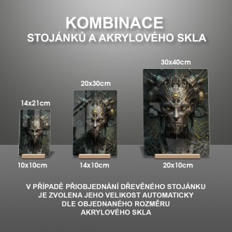 Akrylové sklo Hororová umělá inteligence