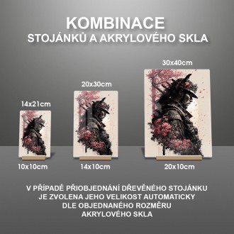 Akrylové sklo Japonský voják