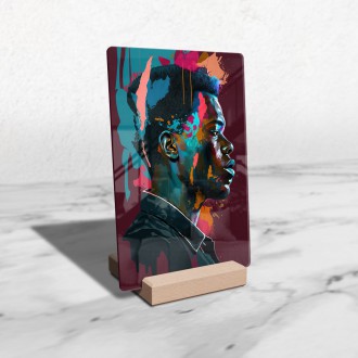 Akrylové sklo Moderní umění - Afro American