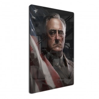 Akrylové sklo Prezident USA Franklin D. Roosevelt