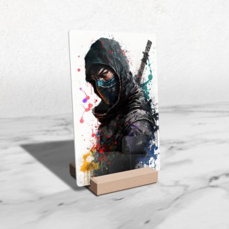 Akrylové sklo Moderní umění - ninja 1