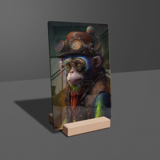 Akrylové sklo Steampunková opice