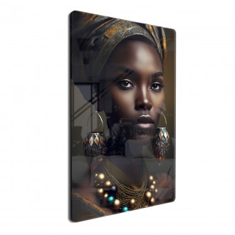 Akrylové sklo Africká dívka 1