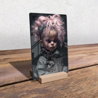 Akrylové sklo Strašidelná holčička