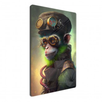 Akrylové sklo Steampunková opice 1
