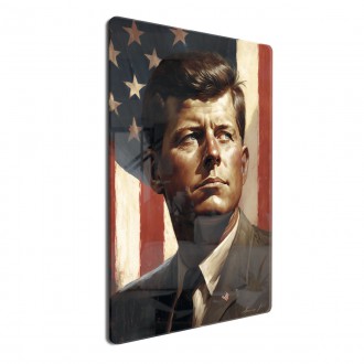 Akrylové sklo Prezident USA John F. Kennedy