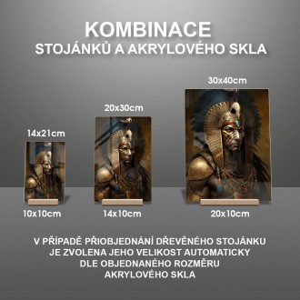 Akrylové sklo Starověký náčelník
