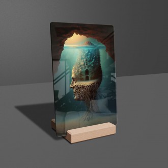 Akrylové sklo Podvodní chrám