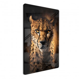 Akrylové sklo Gepard na lovu