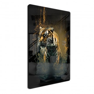 Akrylové sklo Tygr na lovu