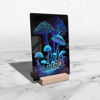 Akrylové sklo Kouzelné houby