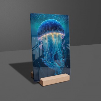 Akrylové sklo Krásná medúza