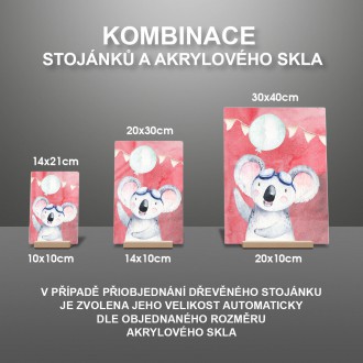 Koala s balónkem