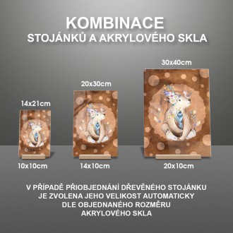 Medvěd s květinami