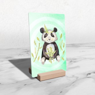 Watercolor panda