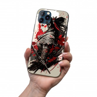 Kryt na mobil Žena samuraj 5