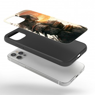 Kryt na mobil Žena samuraj