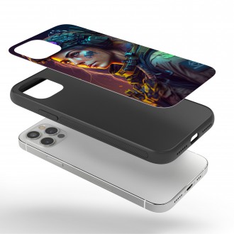 Kryt na mobil Žena voják