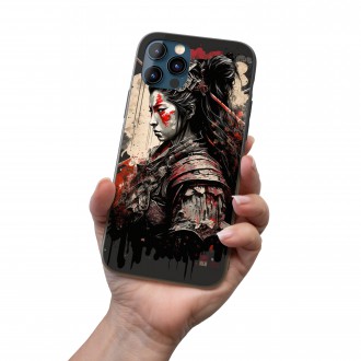 Kryt na mobil Žena samuraj 4