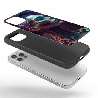 Kryt na mobil Día de Muertos žena 5