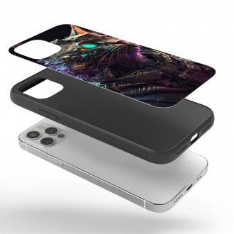 Kryt na mobil Kočka kyborg 2