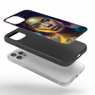 Kryt na mobil Atraktivní afroameričanka 4