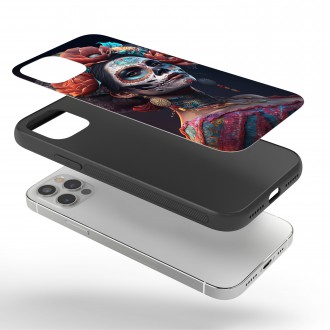 Kryt na mobil Día de Muertos žena 3