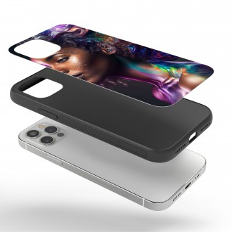 Kryt na mobil Atraktivní afroameričanka