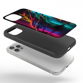 Kryt na mobil Neonový strom