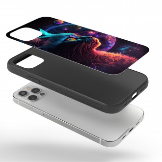 Kryt na mobil Kočka z temného vesmíru